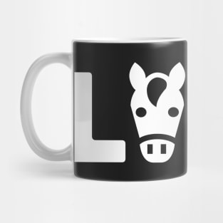 Love Horses | Cute Horseback Riding Mug